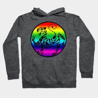 Shotokan Rainbow Tiger Hoodie